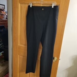 J. Jill Black Elastic Waist Pants